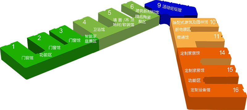 成都建博會各館序號